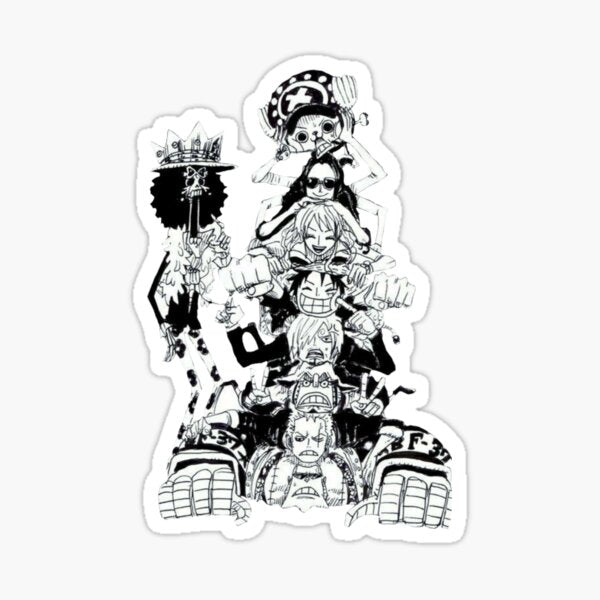Straw Hat Crew Sticker
