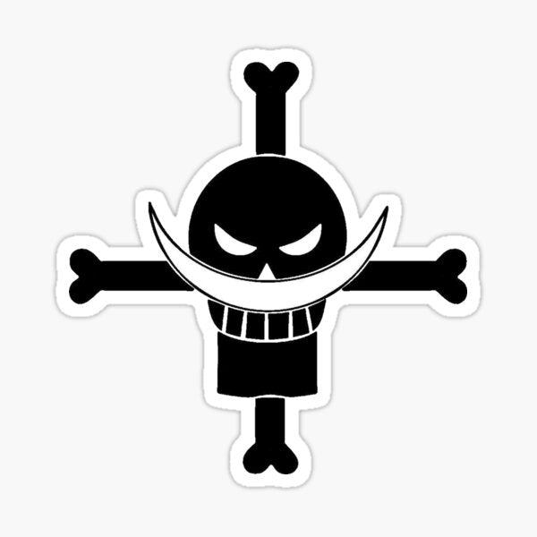 White beard Sticker