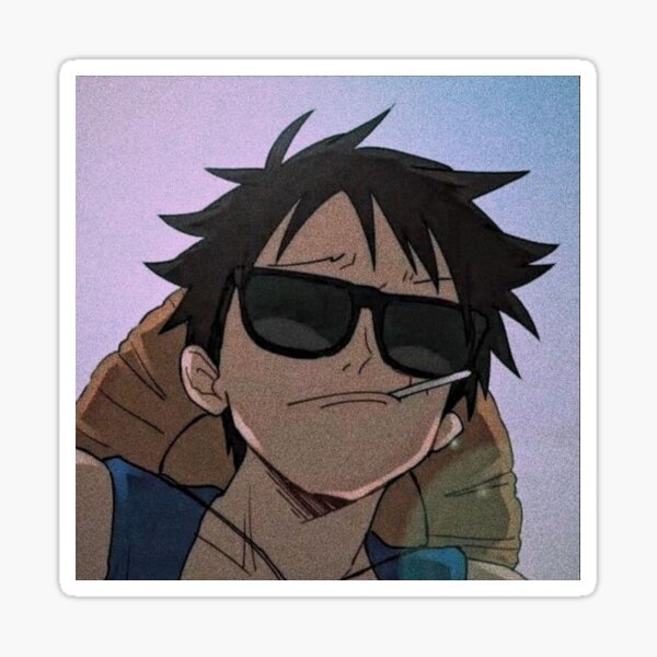 Yo Luffy Sticker
