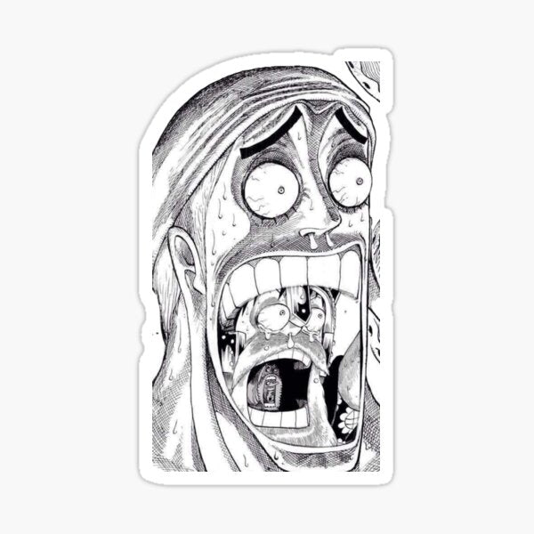 Luffy Proof Sticker