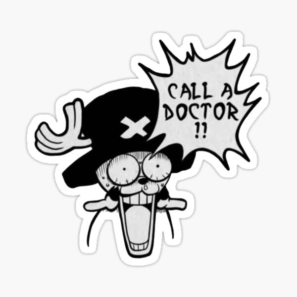 Call a doctor Sticker