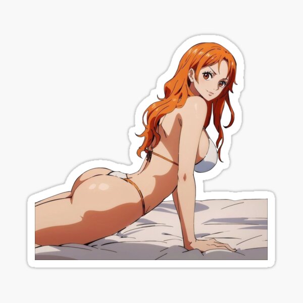On the beach pirate Sticker