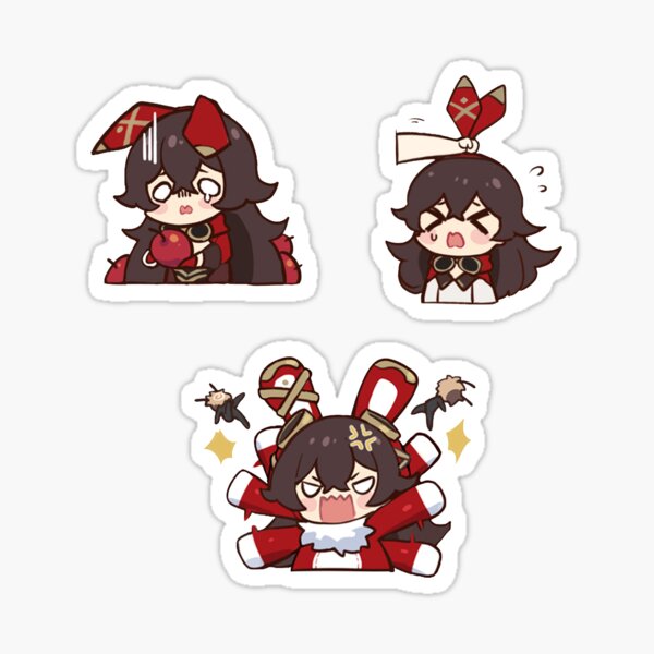 Amber Chibi Sticker