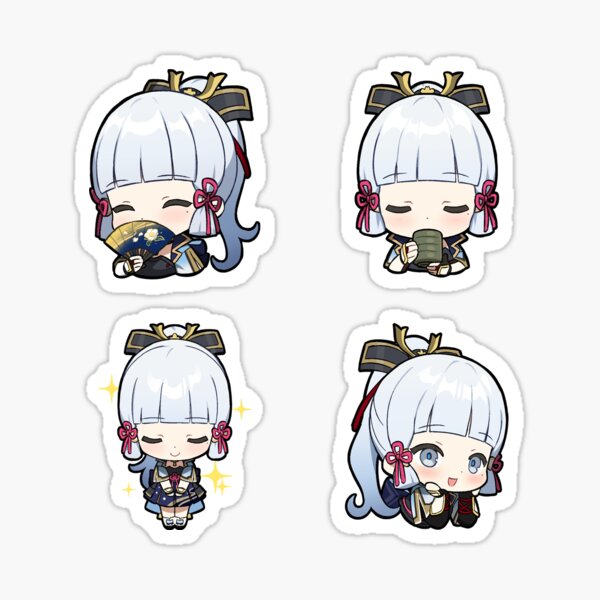Ayaka Chibi 2 Sticker