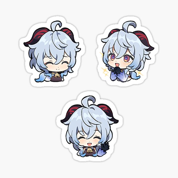 Ganyu Chibi Sticker