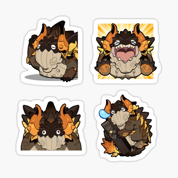 Geo Chibi Sticker