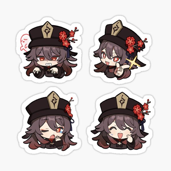 Hu tao Chibi Sticker