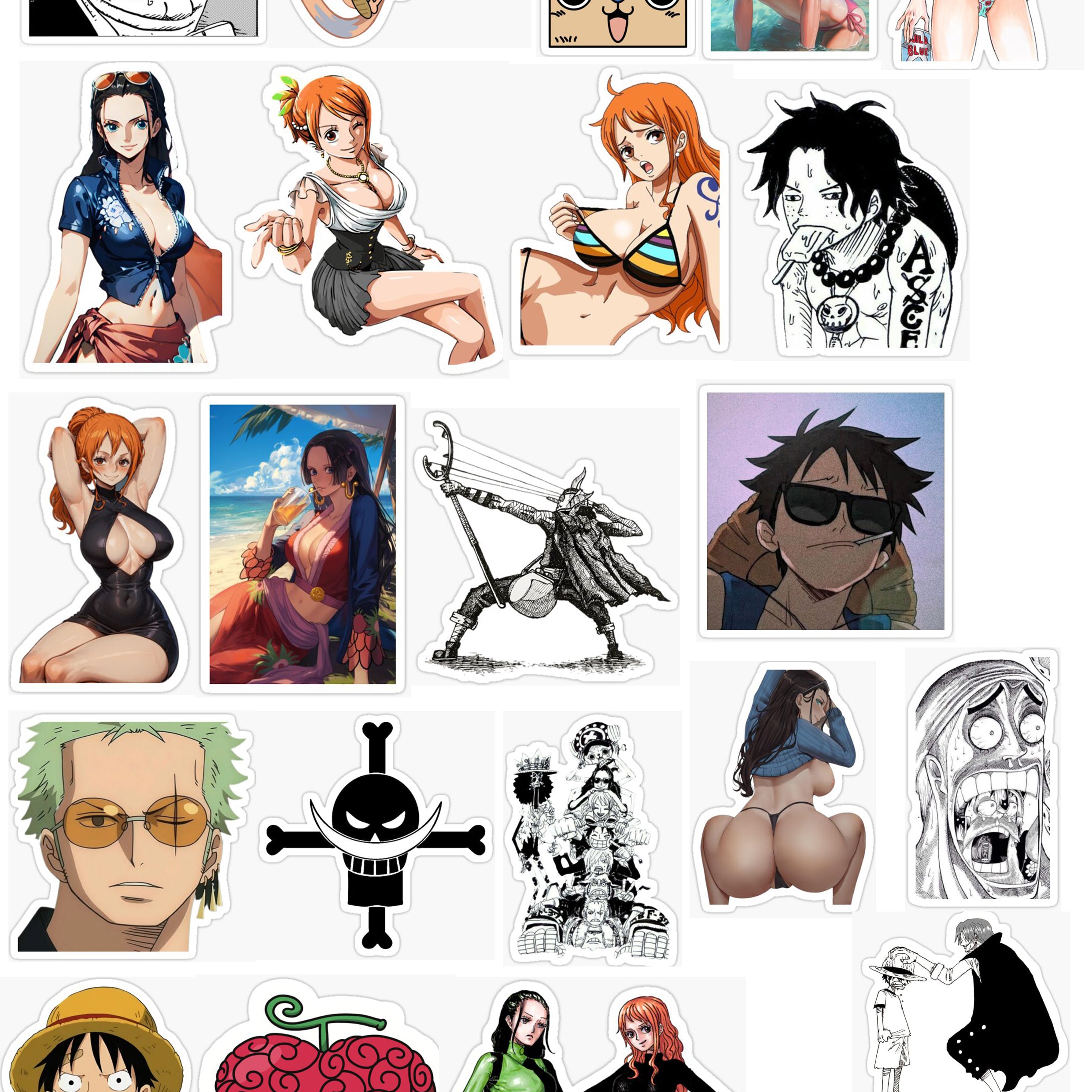 One Piece Collection Sticker