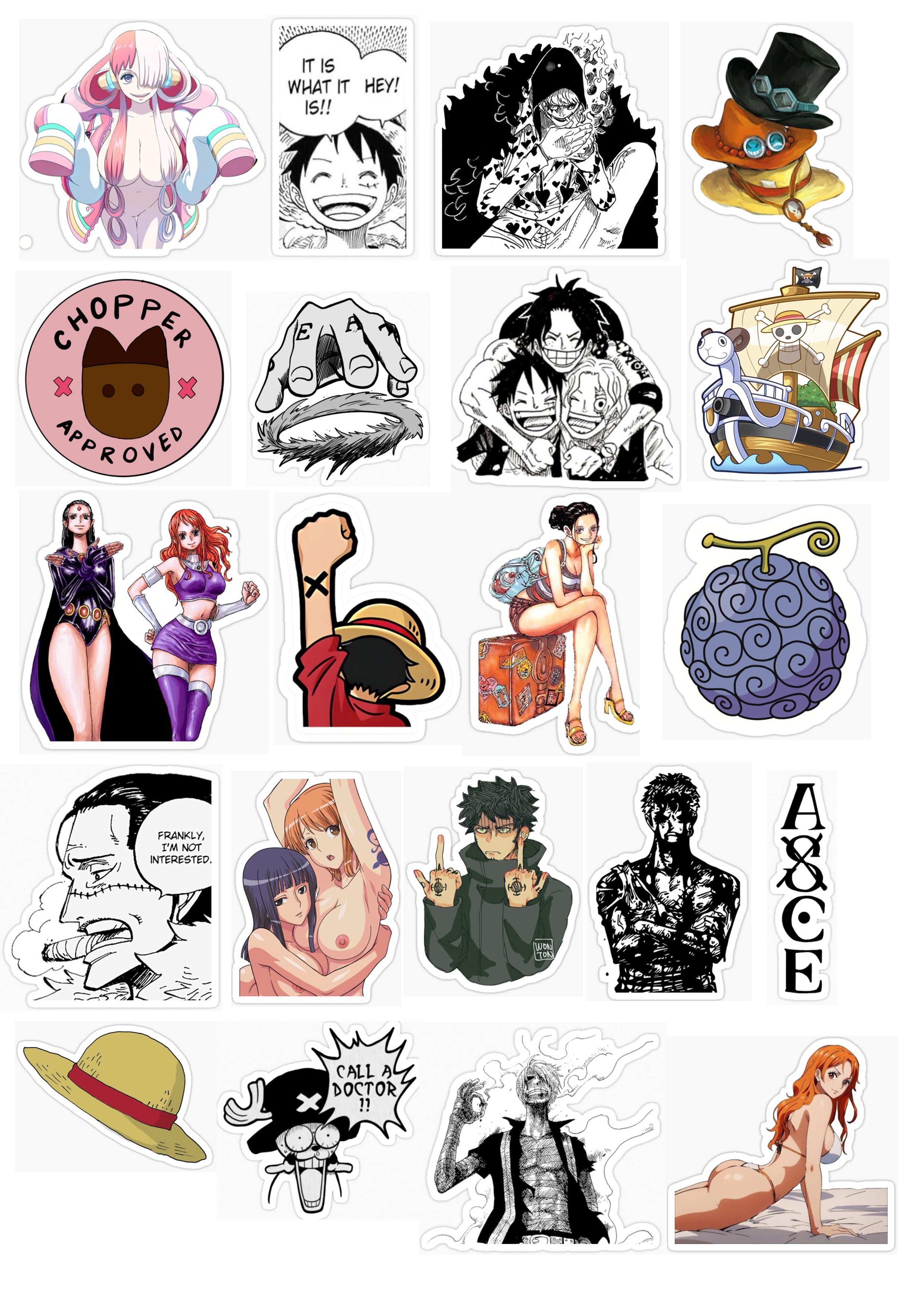 One Piece Collection Sticker
