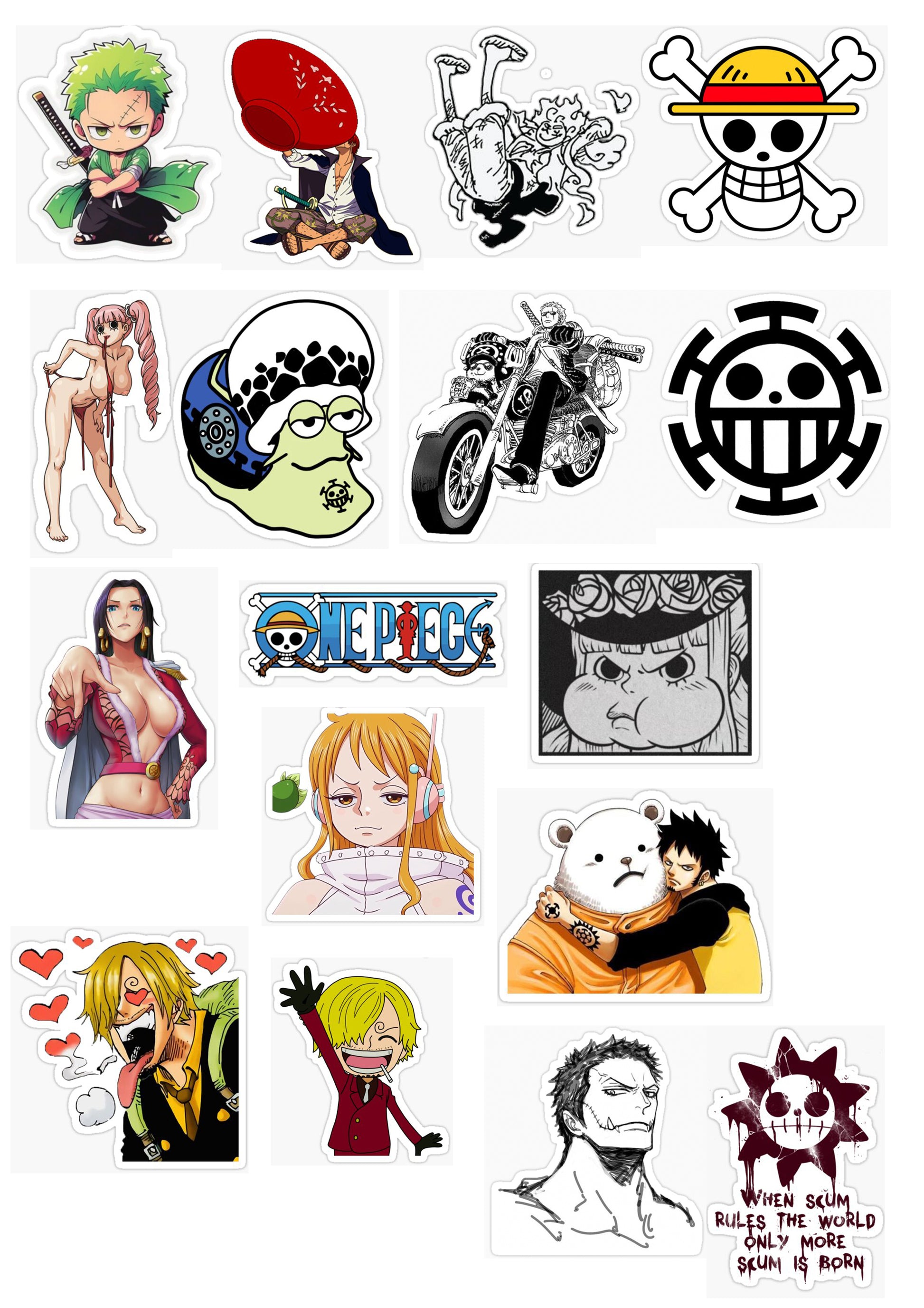 One Piece Collection Sticker